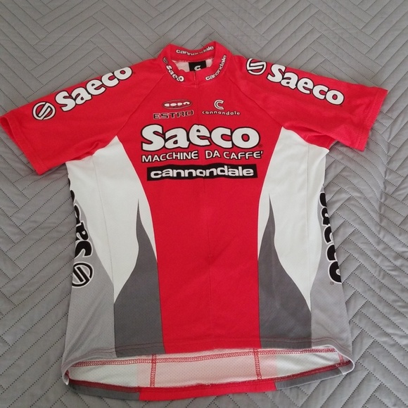 saeco cycling jersey
